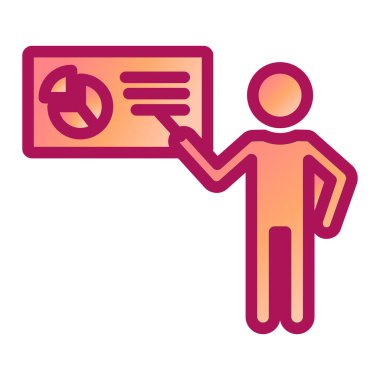 seo modern simgesinin vektör illüstrasyonu