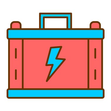 pil vektör illüstrasyonu