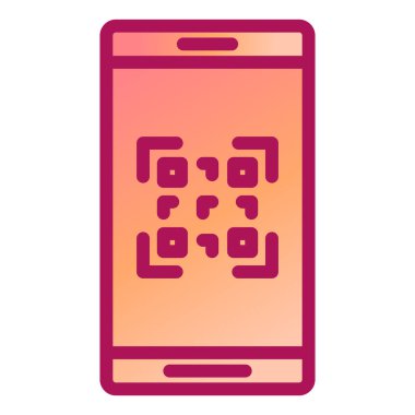 cep telefonu ikonu vektör illüstrasyonu