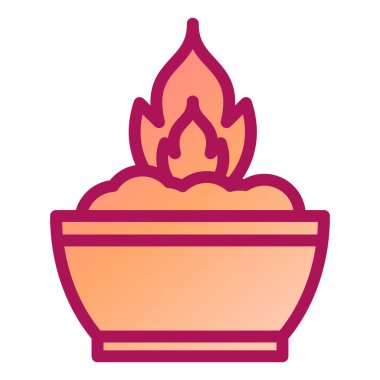 diwali. Web simgesi vektör illüstrasyonu