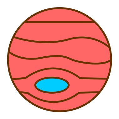 Top. Web simgesi basit illüstrasyon