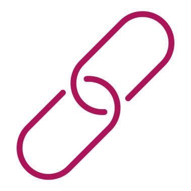 bağlantı simgesi vektör illüstrasyonu