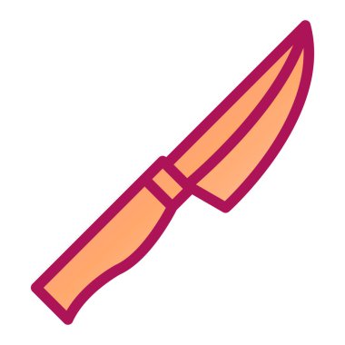 bıçak simgesi vektör illüstrasyonu
