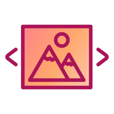 Görüntü. Web simgesi basit illüstrasyon