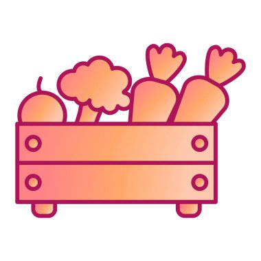 Bahçıvanlık modern ikon vektör illüstrasyonu