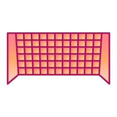 futbol modern ikon vektör illüstrasyonu 