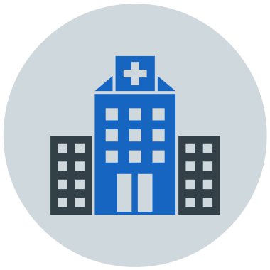 Hastane binası. Basit tasarım