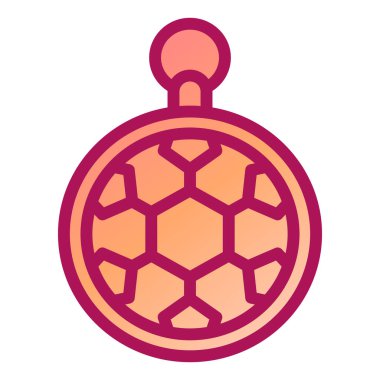 futbol modern ikon vektör illüstrasyonu 