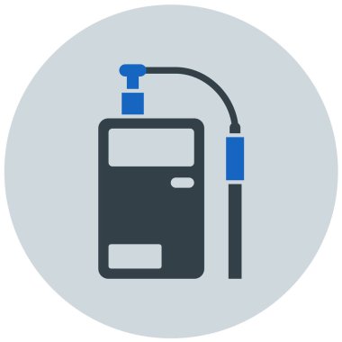 Benzin istasyonu vektör simgesi