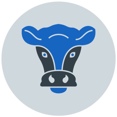 Domuz. Web simgesi basit illüstrasyon