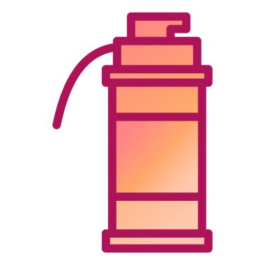 Sprey modern ikon vektör illüstrasyonu 