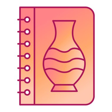 Geçmiş modern simge vektör illüstrasyonu