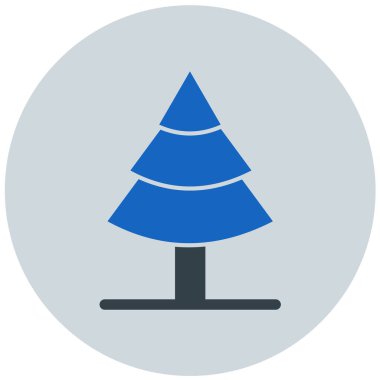 Ağaç. Web simgesi basit illüstrasyon