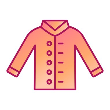 Ceket simge vektör çizim