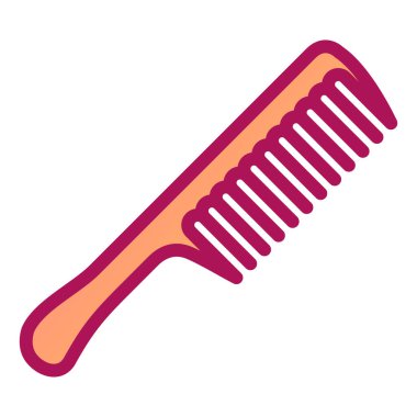 Tarak. Web simgesi basit tasarım