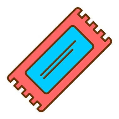 okul kitabı ikonu vektör illüstrasyonu