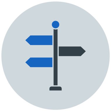 Yön oku. Basit resimleme