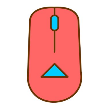 Fare. Web simgesi basit illüstrasyon