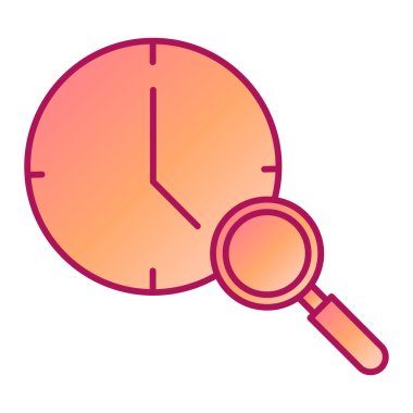 zaman yönetimi, vektör illüstrasyonu