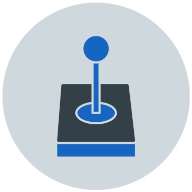 Oyun kolu. Web simgesi basit illüstrasyon