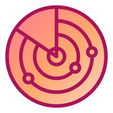 Hedef. Web simgesi basit illüstrasyon