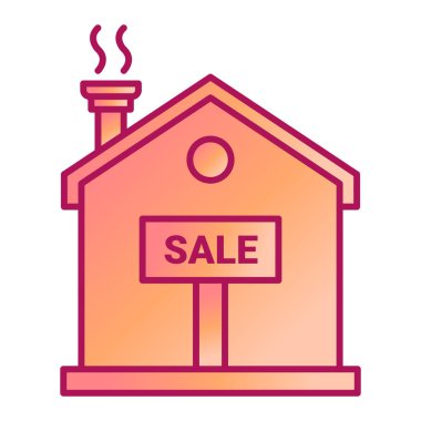 Ev. Web simgesi vektör illüstrasyonu