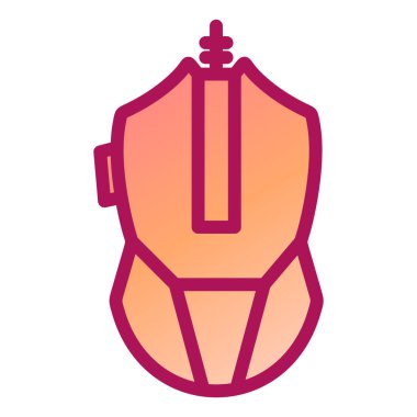 Elmas. Web simgesi basit illüstrasyon