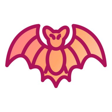 Cadılar Bayramı Yarasa vektör çizimi