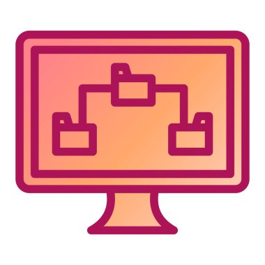 İleti vektör resimli dizüstü bilgisayar