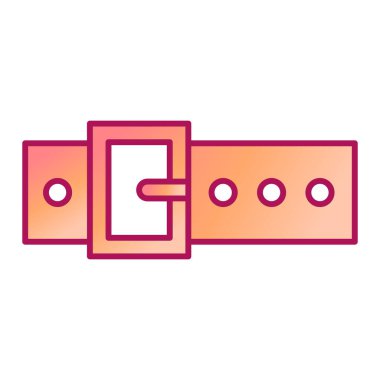 deri kemer, vektör çizimi