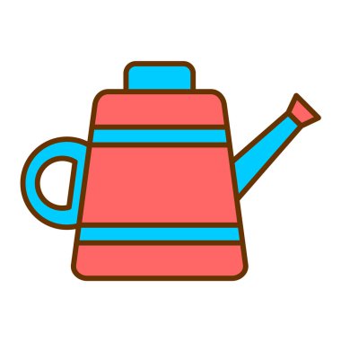 su konservesi modern ikon vektör illüstrasyonu 