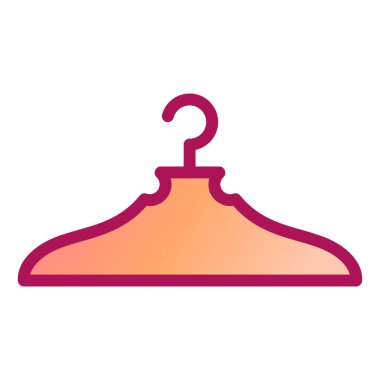 askı modern simge vektör illüstrasyonu 