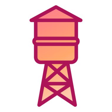 Basit bir simgenin vektör illüstrasyonu