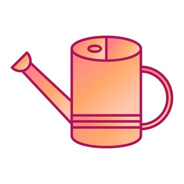 Su kutusu simgesi. Web için bitki vektör simgelerinin özet çizimi