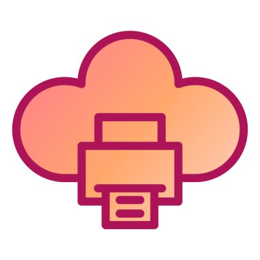 Bulut hesaplama. Web simgesi