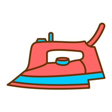 Bir çamaşır simgesinin vektör illüstrasyonu