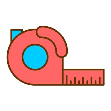 bant Ölçüm Çizgisi Vektör simgesi