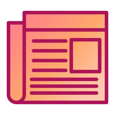 kitap simgesi vektör illüstrasyonu