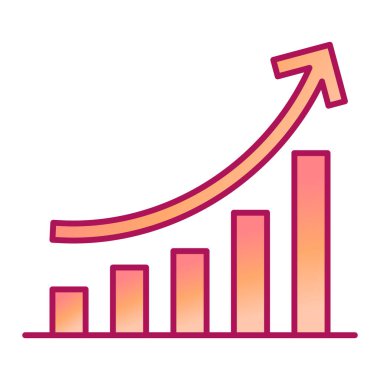 iş grafiği vektör illüstrasyonu