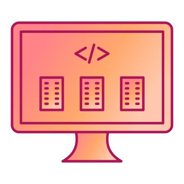 seo modern simgesinin vektör illüstrasyonu