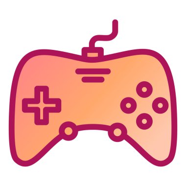 Oyun kolu. Web simgesi basit illüstrasyon