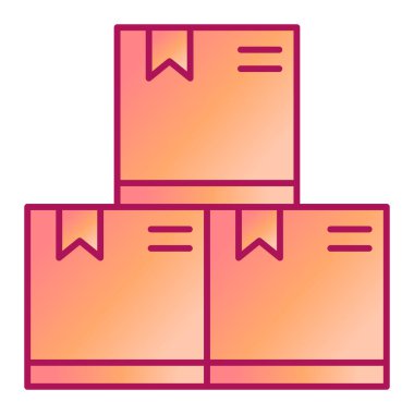 kutu vektör illüstrasyon tasarımı içeren dağıtım kutusu