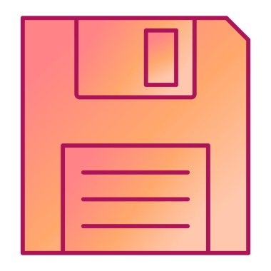 dosya vektör illüstrasyonu, ince çizgi simgesi biçimi.