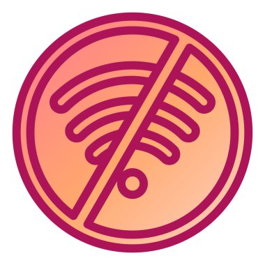 wifi modern ikon vektör çizimi 