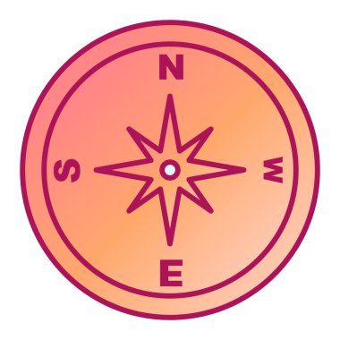 Pusula simgesi vektör resimlemesi