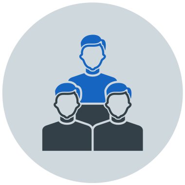 İş ekibi. Web simgesi