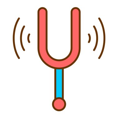 ses dalgası ikonu vektör illüstrasyonu