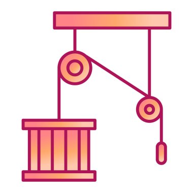 Seo ve teknoloji simgesinin vektör illüstrasyonu