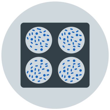 pizza. Web simgesi basit illüstrasyon