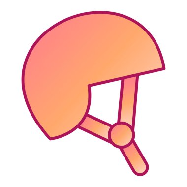 Beyzbol sopası ikonu. Taslak spor topu vektör illüstrasyonu. beyaz arkaplanda izole